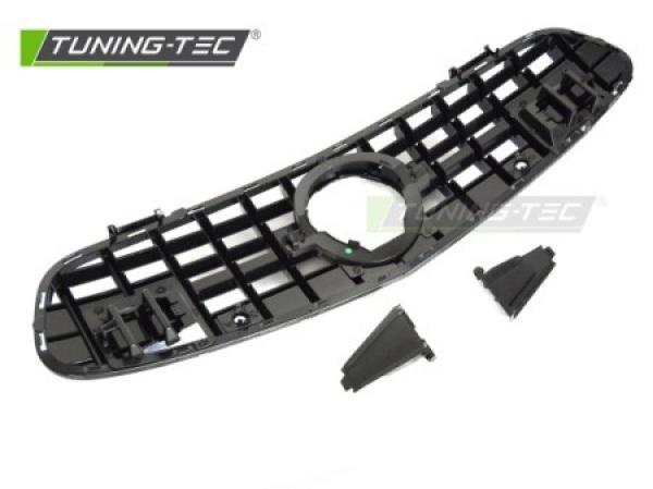 Upgrade Sportgrill / Kühlergrill passend für Mercedes Benz SL Facelift (Mopf) R231 16-20 Hochglanz schwarz / chrom
