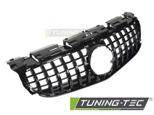 Upgrade Sportgrill / Kühlergrill passend für Mercedes Benz SLK R172 Facelift (Mopf) 15-20 Hochglanz schwarz