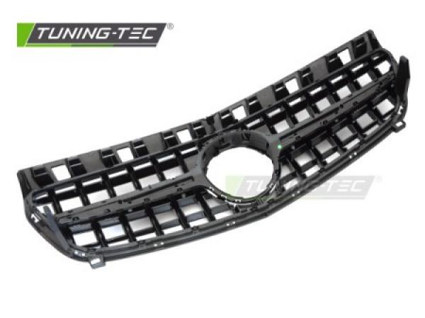 Upgrade Sportgrill / Kühlergrill passend für Mercedes Benz A-Klasse W176 12-15 Hochglanz schwarz