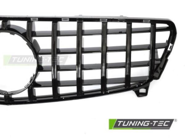 Upgrade Sportgrill / Kühlergrill passend für Mercedes Benz A-Klasse W176 Facelift (Mopf) 15-18 Hochglanz schwarz
