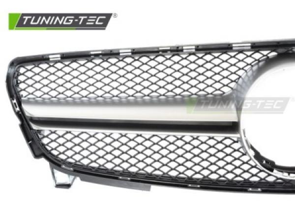 Upgrade Sportgrill / Kühlergrill passend für Mercedes Benz A-Klasse W176 Facelift (Mopf) 15-18 schwarz/silber