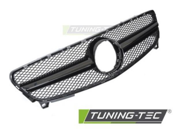 Upgrade Sportgrill / Kühlergrill passend für Mercedes Benz A-Klasse W176 Facelift (Mopf) 15-18 Hochglanz schwarz