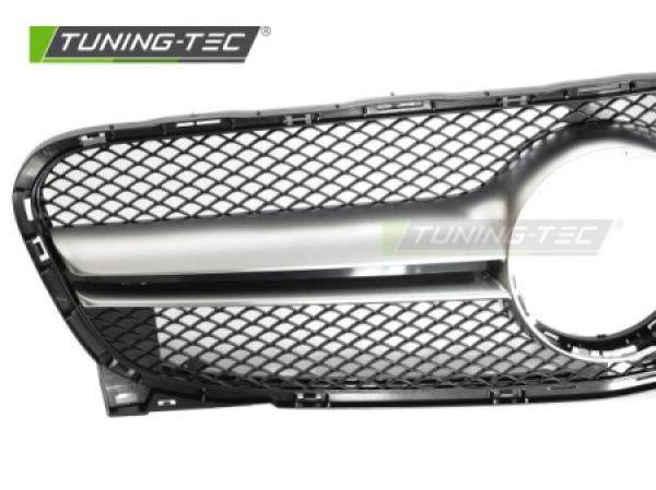 Upgrade Sportgrill / Kühlergrill passend für Mercedes Benz GLA (X156) 13-16 schwarz/silber