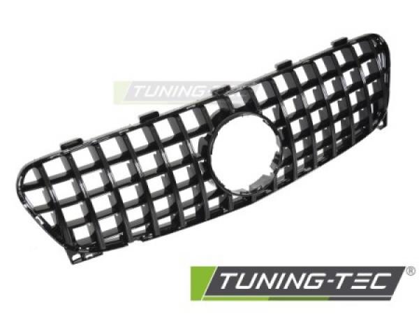 Upgrade Sportgrill / Kühlergrill passend für Mercedes Benz GLA (X156) Facelift (Mopf) 16-19 Hochglanz schwarz