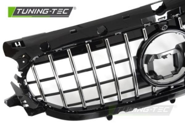 Upgrade Sportgrill / Kühlergrill passend für Mercedes Benz GLA (H247) 19-23 Hochglanz schwarz/chrom