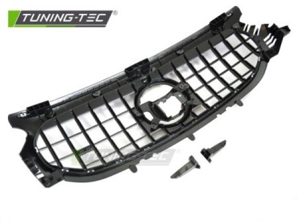 Upgrade Sportgrill / Kühlergrill passend für Mercedes Benz GLA (H247) 19-23 Hochglanz schwarz/chrom