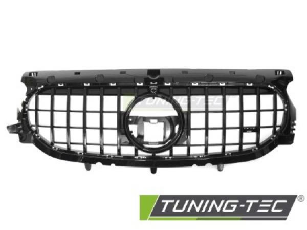 Upgrade Sportgrill / Kühlergrill passend für Mercedes Benz GLA (H247) 19-23 Hochglanz schwarz