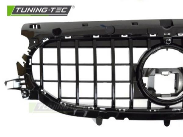 Upgrade Sportgrill / Kühlergrill passend für Mercedes Benz GLA (H247) 19-23 Hochglanz schwarz