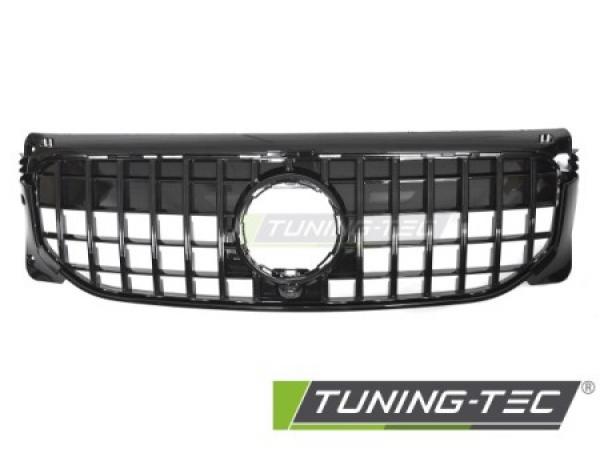 Upgrade Sportgrill / Kühlergrill passend für Mercedes Benz GLB (X247) 19-23 Hochglanz schwarz
