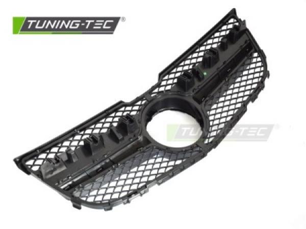 Upgrade Sportgrill / Kühlergrill passend für Mercedes Benz GLK (X204) 13-15 Hochglanz schwarz/chrom