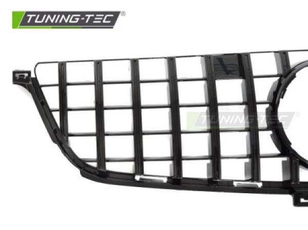 Upgrade Sportgrill / Kühlergrill passend für Mercedes Benz ML W166 11-15 Hochglanz schwarz