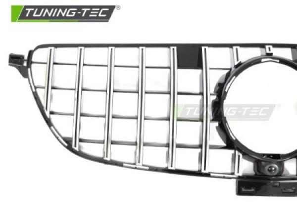 Upgrade Sportgrill / Kühlergrill passend für Mercedes Benz GLE Coupe (C292)15-19 Hochglanz schwarz/Chrom
