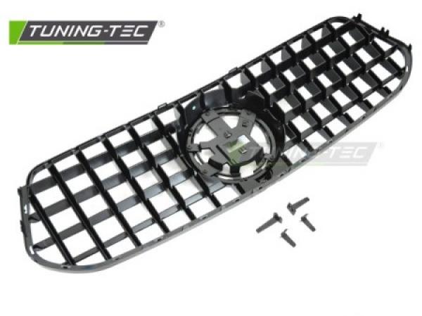 Upgrade Sportgrill / Kühlergrill passend für Mercedes Benz GLE (W167/C167) 19-23  Hochglanz schwarz/chrom