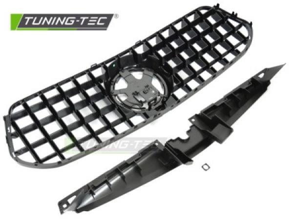 Upgrade Sportgrill / Kühlergrill passend für Mercedes Benz GLE (W167/C167) Facelift (Mopf) 23+ Hochglanz schwarz/chrom
