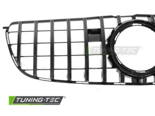 Upgrade Sportgrill / Kühlergrill passend für Mercedes Benz GLS (X166) 15-19 Hochglanz schwarz