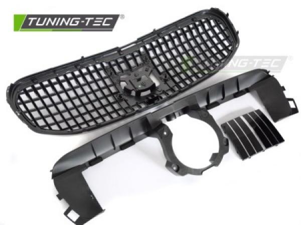 Upgrade Luxury-Design Sportgrill / Kühlergrill passend für Mercedes Benz GLS (X167) 19-23 Hochglanz schwarz /chrom