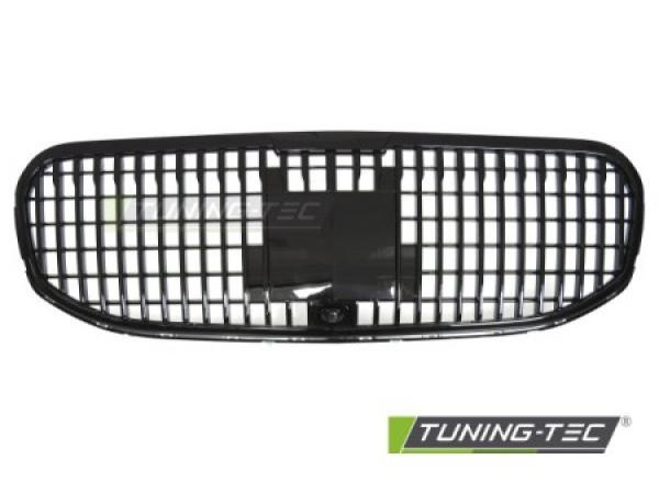 Upgrade Luxury-Design Sportgrill / Kühlergrill passend für Mercedes Benz GLS (X167) 19-23 Hochglanz schwarz