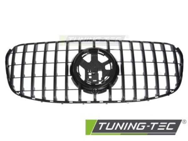 Upgrade Sportgrill / Kühlergrill passend für Mercedes Benz GLS (X167) Facelift 23+ Hochglanz schwarz /chrom