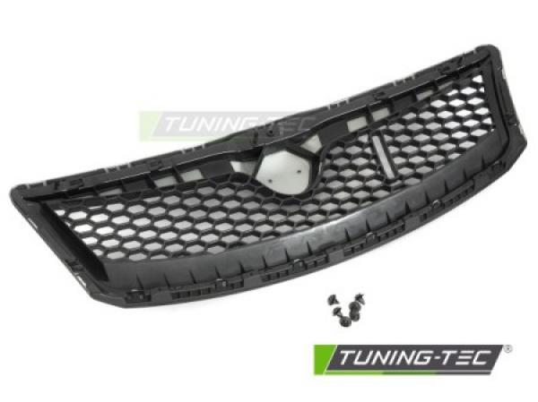 Upgrade Design Sportgrill / Frontgrill für Skoda Octavia II (1Z) Facelift 09-12 matt-schwarz