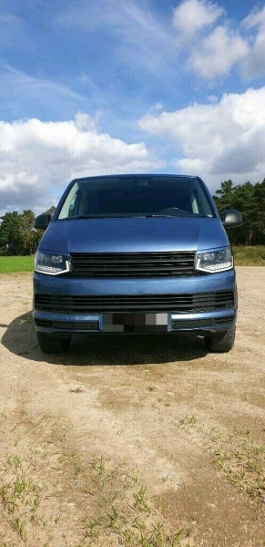 Upgrade Sportgrill / Kühlergrill für Volkswagen T6 15-19 matt schwarz