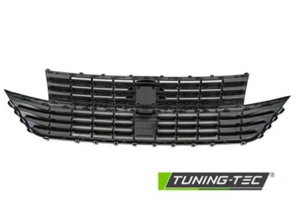 Upgrade Design Kühlergrill für Volkswagen T6.1 ab 2019 Hochglanz schwarz