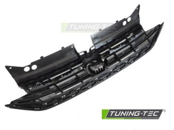 Upgrade Design Sportgrill / Kühlergrill für Volkswagen Tiguan II Facelift 20-24 Hochglanz-schwarz/Chrom