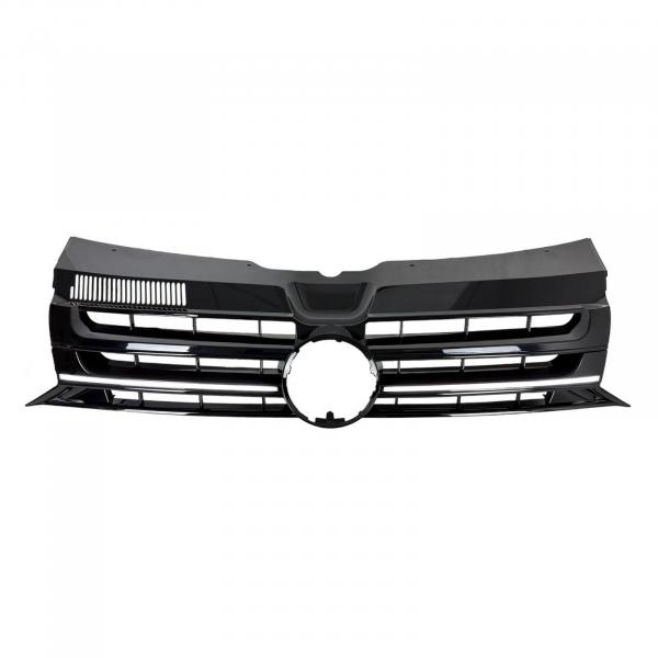 LumiFire Upgrade LED Kühlergrill Sportgrill passend für VW T5.2 (GP) Facelift Hochglanz-schwarz