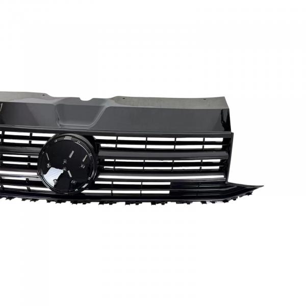 LumiFire Upgrade LED Kühlergrill Sportgrill passend für VW T6 15-19 Hochglanz-schwarz