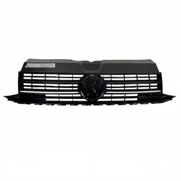 LumiFire Upgrade LED Kühlergrill Sportgrill passend für VW T6 15-19 Hochglanz-schwarz