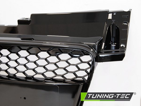 Upgrade Sportgrill / Kühlergrill für Audi TT 8J Coupe/Roadster 06-14 Hochglanz schwarz in Wabendesign
