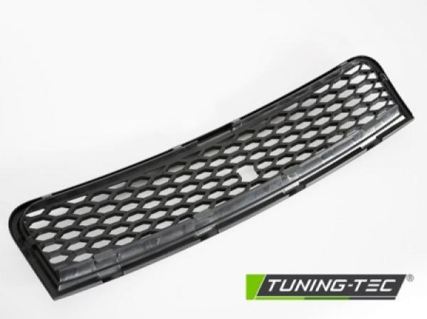 Upgrade Design Sportkühlergrill für Audi A4 B6 (8E) 00-04 hochglanz schwarz in Wabendesign