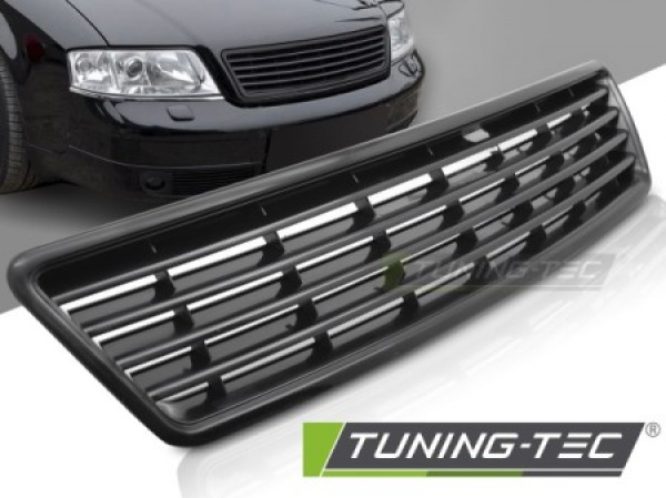 Sportgrill / Kühlergrill für Audi A6 C5 (4B) 97-01 matt schwarz