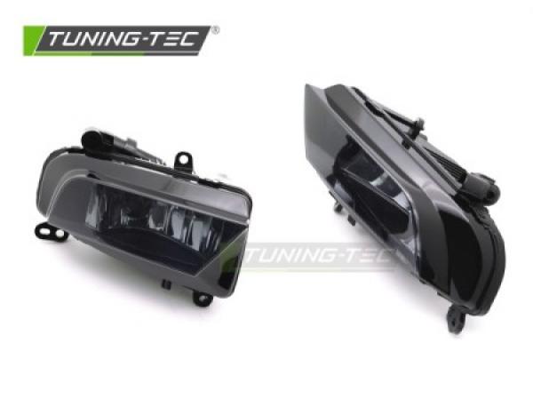 Upgrade Design Nebelscheinwerfer Set passend für Audi A4 B8 (8K) 12-15 schwarz / rauch