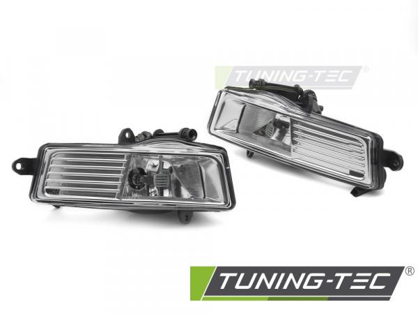 Upgrade Design Nebelscheinwerfer Set für Audi A6 4F (C6) Facelift 08-11 chrom