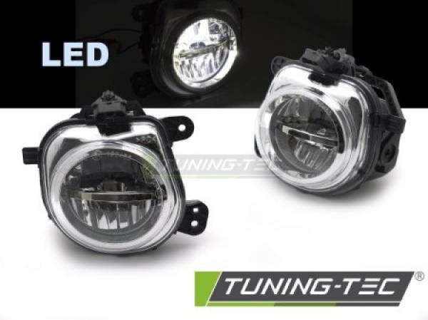 Upgrade LED Nebelscheinwerfer Set für BMW X3 F25 / X4 F26 / X5 F15 / X6 F16 14-19 Chrom
