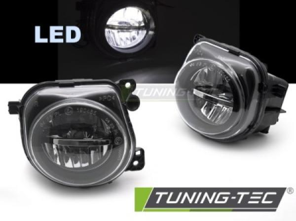 Upgrade LED Nebelscheinwerfer Set für BMW 5er F10 / F11 / 5er GT F07 LCI (Facelift) 13-16 schwarz/chrom