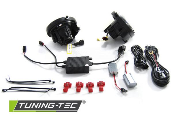 Upgrade LED Nebelscheinwerfer / Tagfahrlicht für Mini Cooper R55 / R56 / R57 Schwarz
