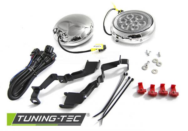 Upgrade LED Nebelscheinwerfer / Tagfahrlicht für Mini Cooper R55 / R56 / R57 Chrom