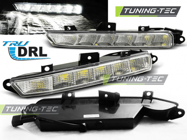 Upgrade LED Nebelscheinwerfer / Tagfahrlicht für Mercedes Benz E-Klasse W212 09-13 chrom