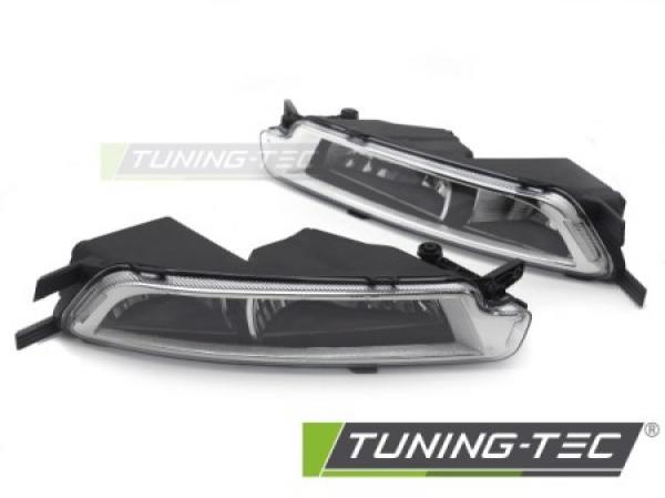 Upgrade Design Nebelscheinwerfer - Tagfahrlicht Kombination für VW Passat B8 14-19 schwarz