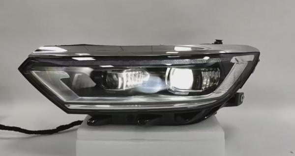 Voll LED Tagfahrlicht Scheinwerfer Set passend für VW Passat B8 14-19 schwarz mit dynamischen LED Blinker & Willkommensfunktion