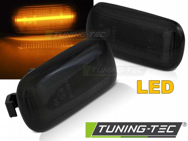 Upgrade LED Seitenblinker für Audi A4 B6 / B7 / A3 8P / A6 C6 schwarz / rauch