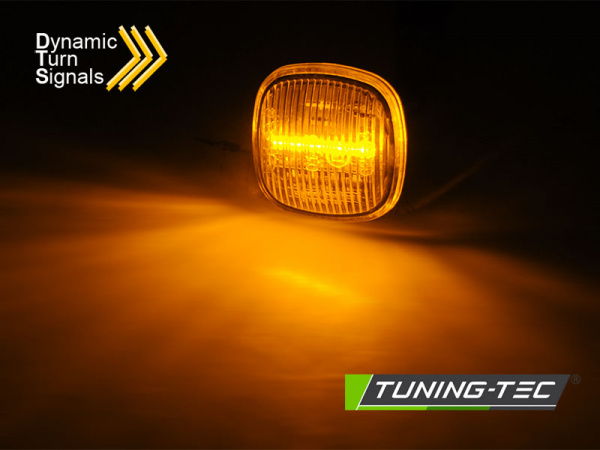 Upgrade LED Seitenblinker für Audi 8L A3 / B5 A4 / SKODA FABIA I/ OCTAVIA 1U Schwarz dynamisch