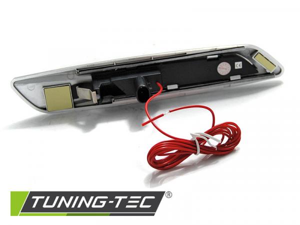 Upgrade LED Seitenblinker für BMW 5er E61/E61, 1er E81/E82/E87, 3er E90/E91, 3er Coupe/Cabrio E92/E93 04-10 silber/rauch