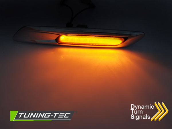 Upgrade LED Seitenblinker für BMW 5er F10/F11 Lim./Touring Weiß dynamisch