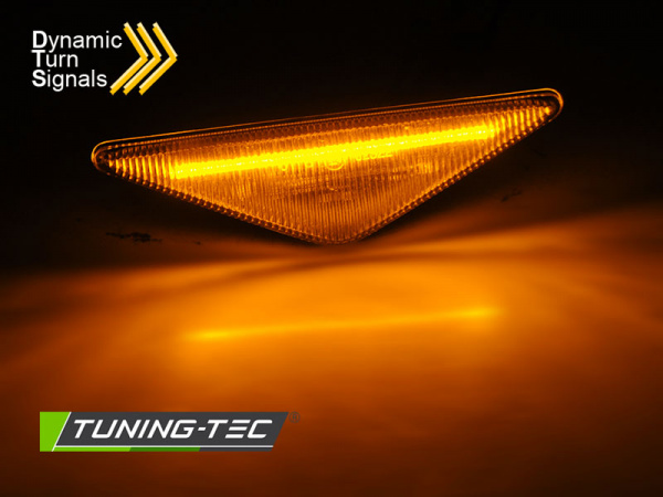 Upgrade Design LED Seitenblinker für Ford Focus MK1 98-04 / Mondeo MK3 00-07 Schwarz dynamisch
