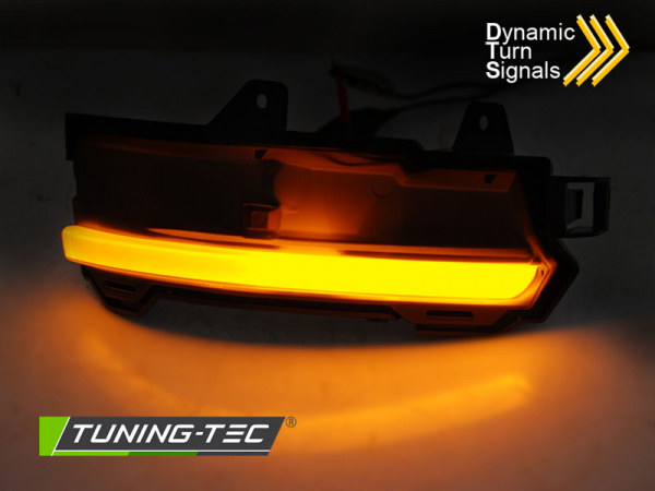 Upgrade LED Seitenspiegel Blinker für Land Rover Range Rover / Evoque / Velar / Discovery Schwarz dynamisch