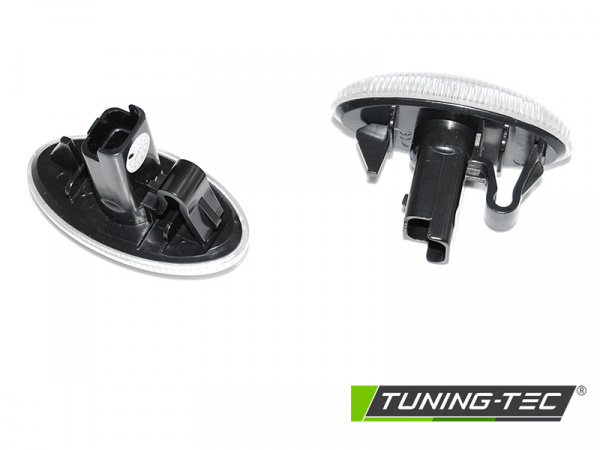 Upgrade LED Seitenblinker für Peugeot  107 / 108 / 307 / 407 / Citroen C1 / C2 / C3 / C4 Weiß dynamisch
