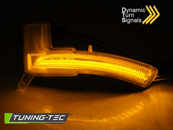 Upgrade LED Seitenspiegel Blinker für Renault Clio IV 16-19 Weiß dynamisch