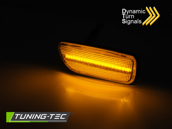 Upgrade LED Seitenblinker für Volvo S60 / S80 / V70 / XC90 Weiß dynamisch